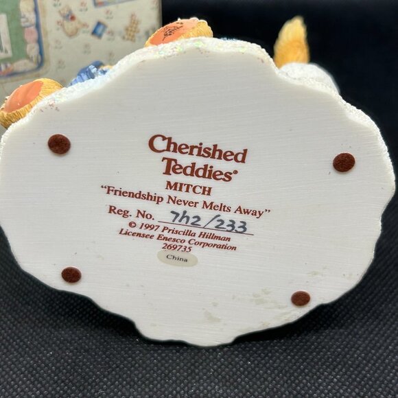 CHERISHED Teddies “Friendship Never Melts Away” figurine - Picture 3 of 4